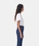 Camiseta Ganni blanca relajada